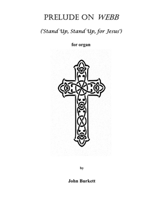 Book cover for Prelude on Webb ('Stand Up, Stand Up, for Jesus')