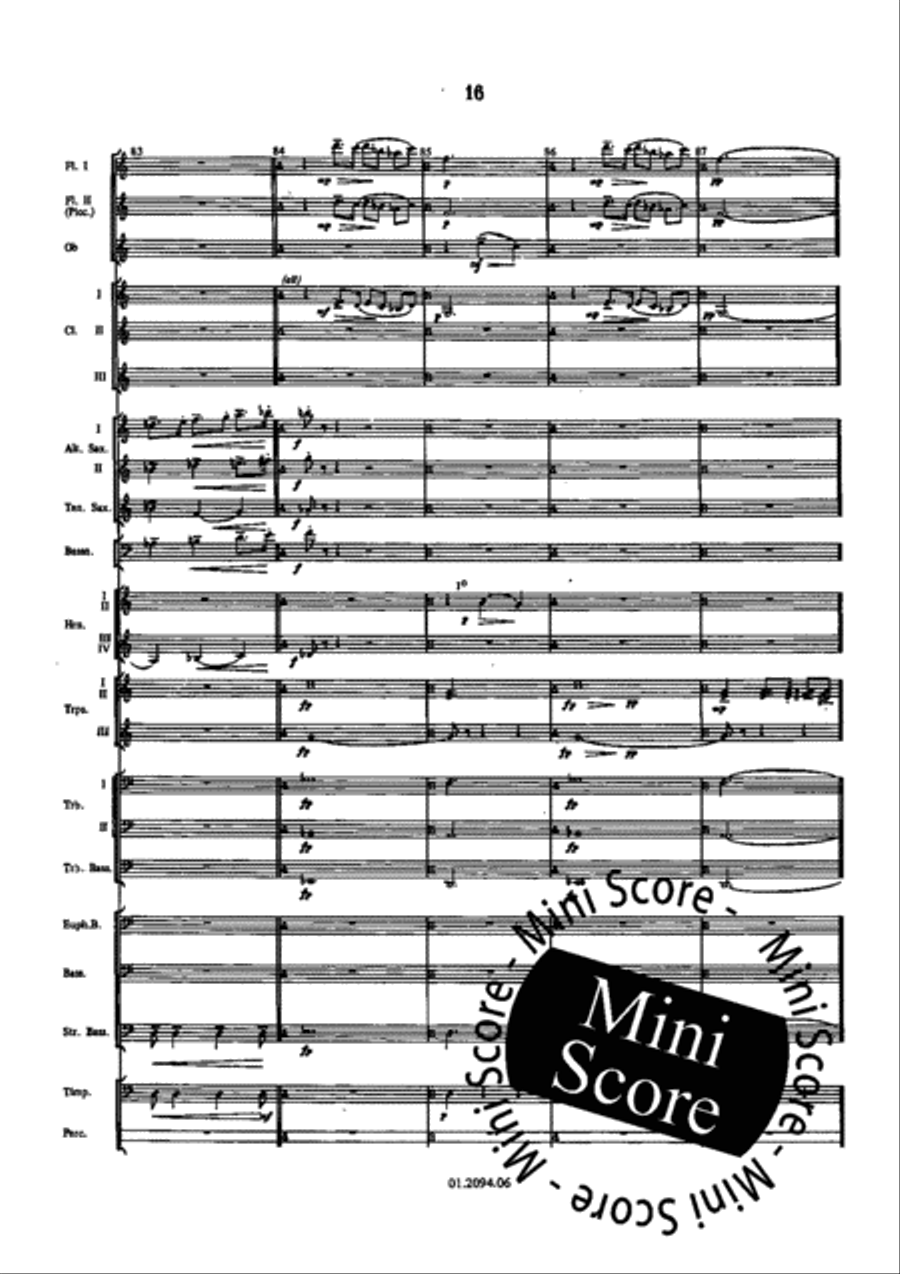 Ad Astra Concert Band scores gallery preview page 22