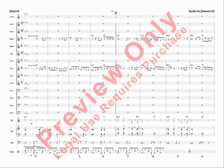 Recorda Me Jazz Ensemble scores gallery preview page 8