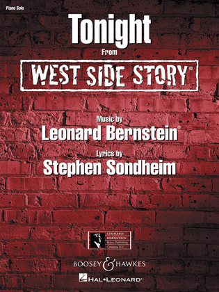 Book cover for Tonight (from West Side Story)