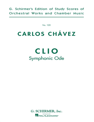 Book cover for Clio (Symphonic Ode)