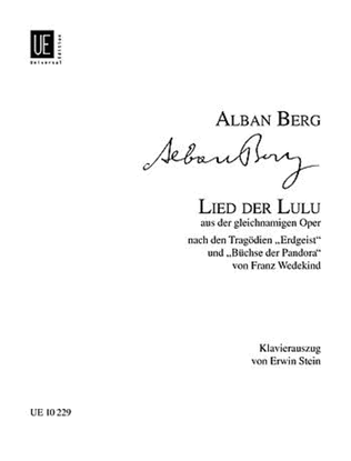 Book cover for Lied Der Lulu, Soprano