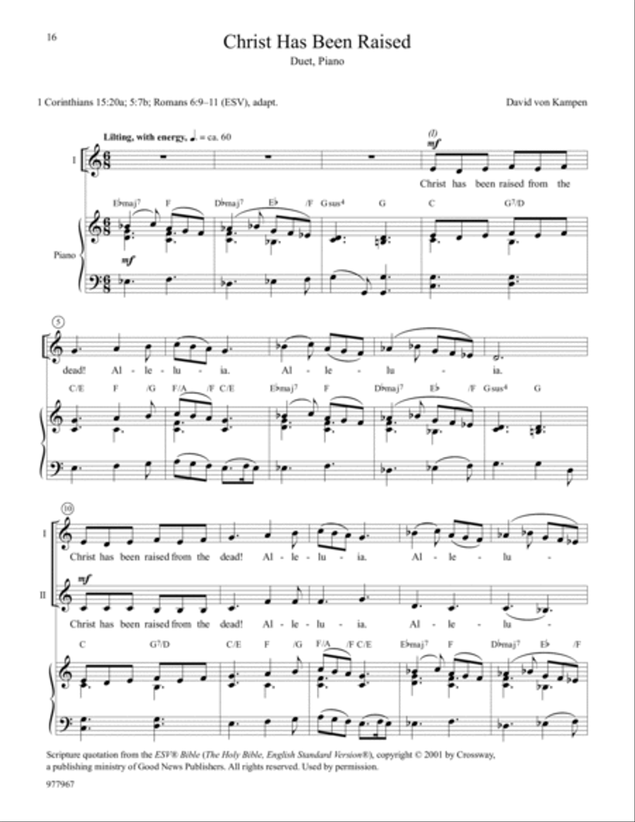Sacred Solos and Duets Unison Choir scores gallery preview page 5