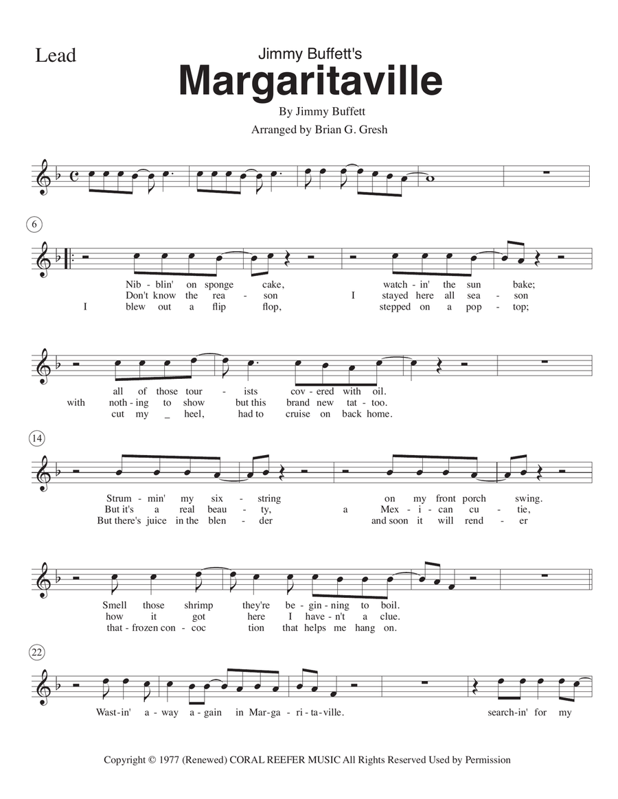 Margaritaville Margaritaville Steel Drum Band scores gallery preview page 5