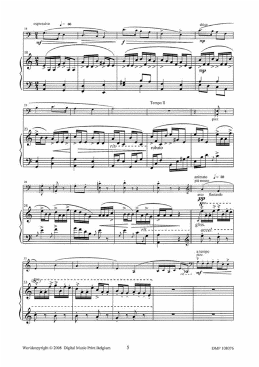 Fantasy Cello scores gallery preview page 4
