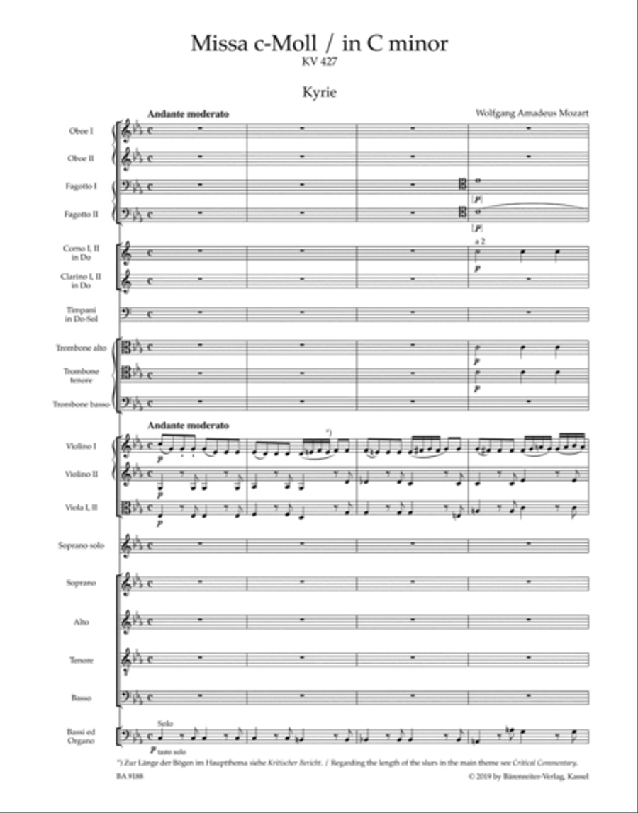 Missa in C minor K. 427 