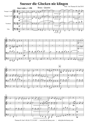 Süßer die Glocken nie klingen - German Christmas Song - Brass Quartet