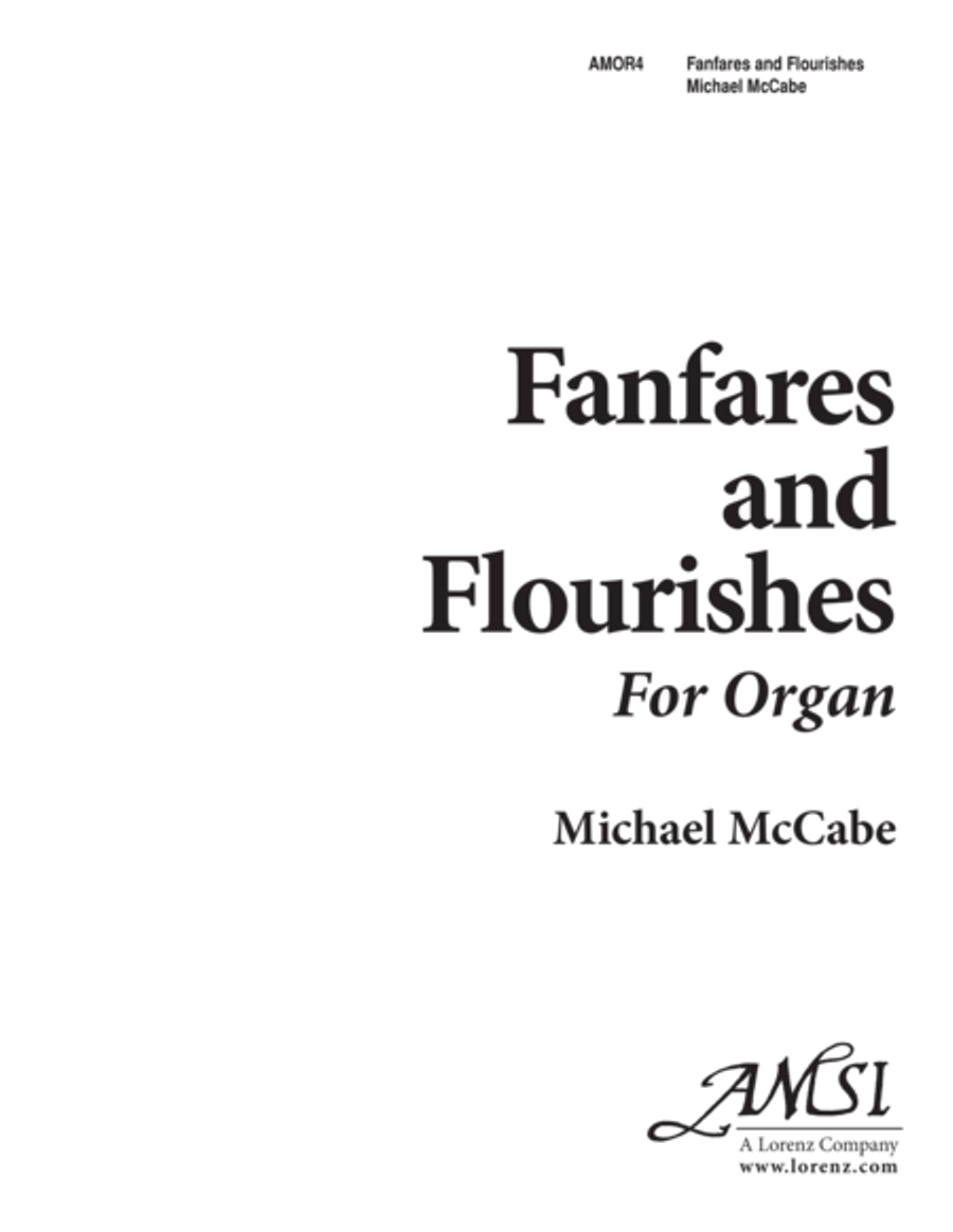Fanfares and Flourishes Organ scores gallery preview page 1
