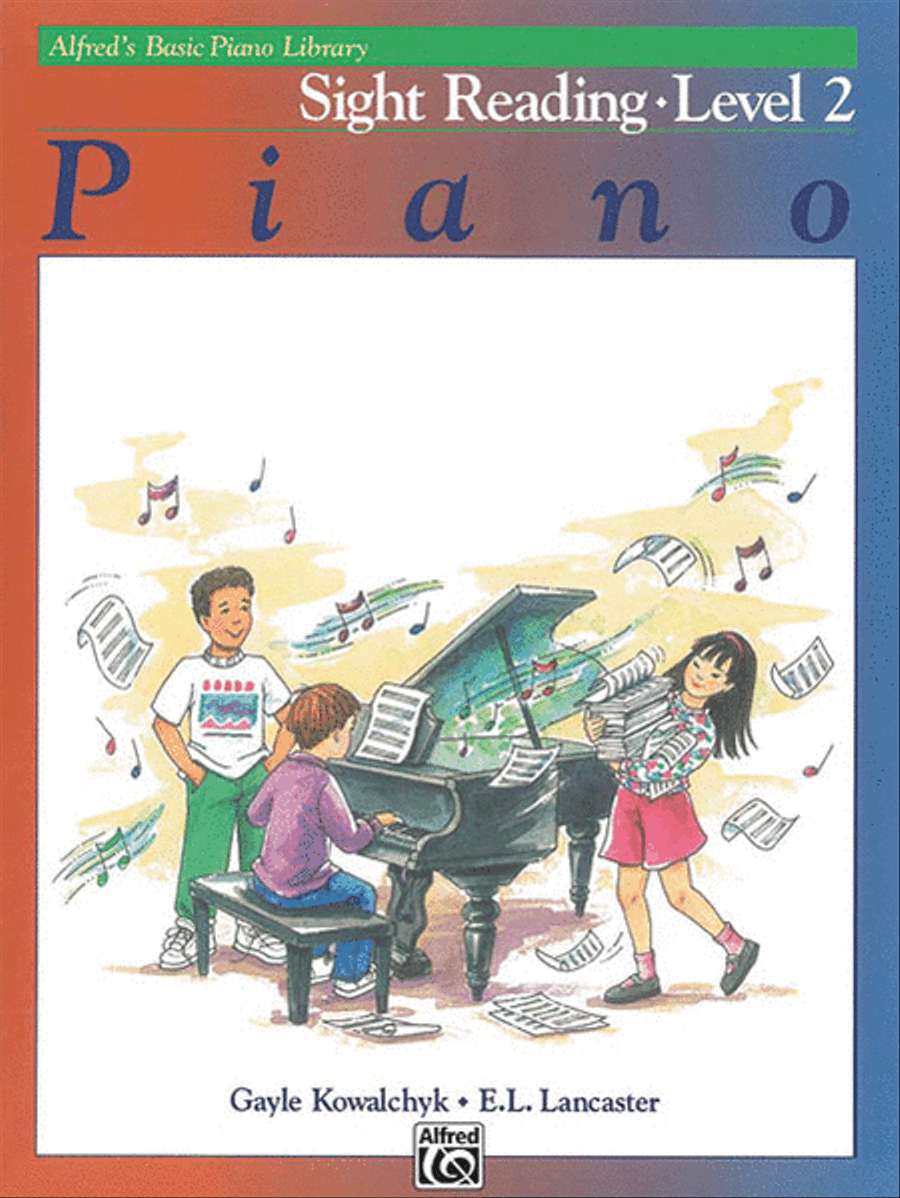 Alfred's Basic Piano Course Sight Reading, Level 2 Piano Method scores gallery preview page 1