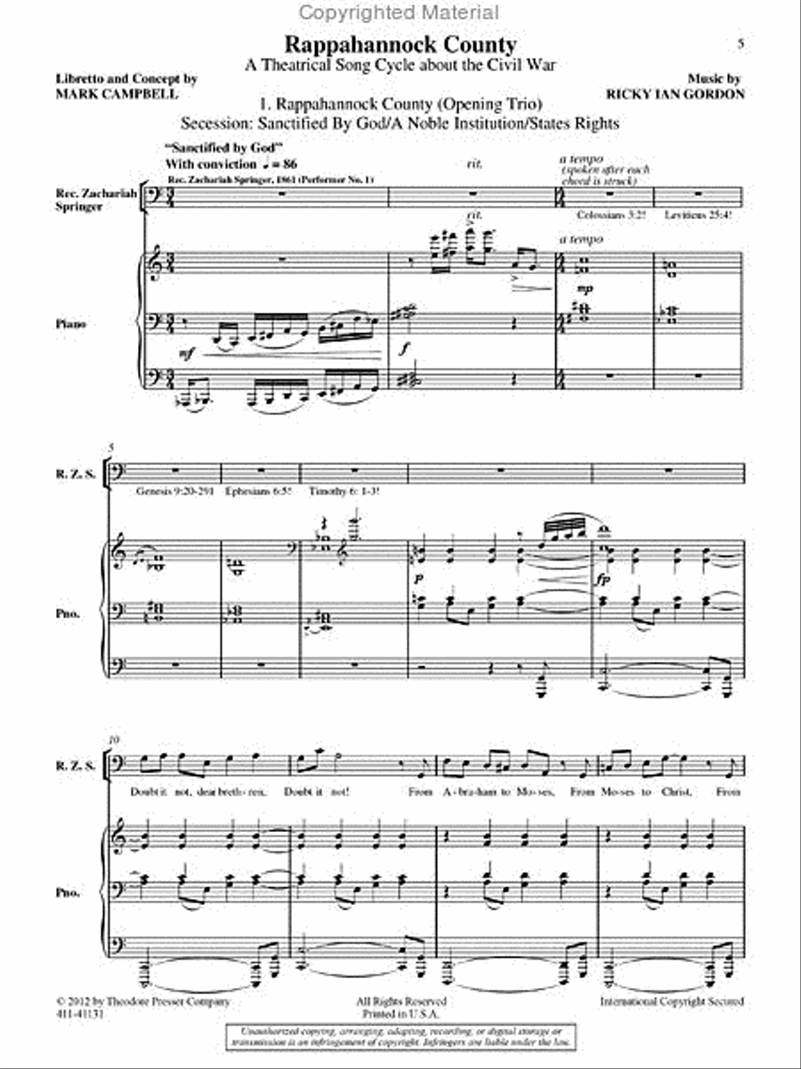 Rappahannock County English Horn scores gallery preview page 2