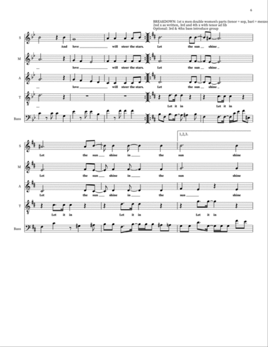 Aquarius Choir scores gallery preview page 6
