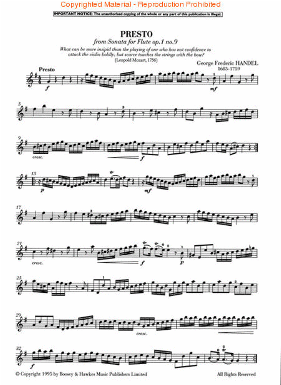 Baroque Violinist Violin Solo scores gallery preview page 2