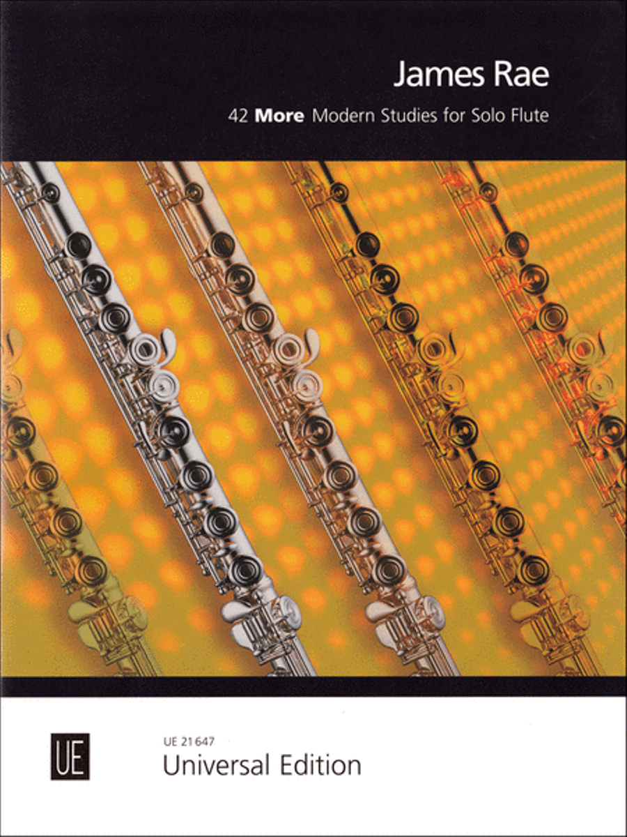42 More Modern Studies for Solo Flute Chamber Music scores gallery preview page 1