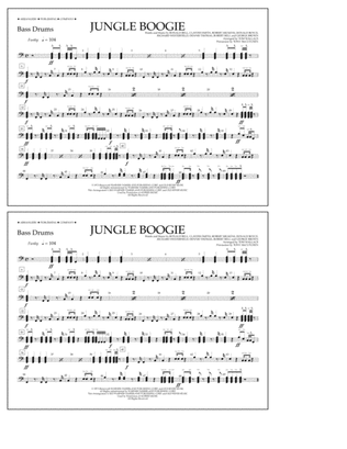 Jungle Boogie - Bass Drums
