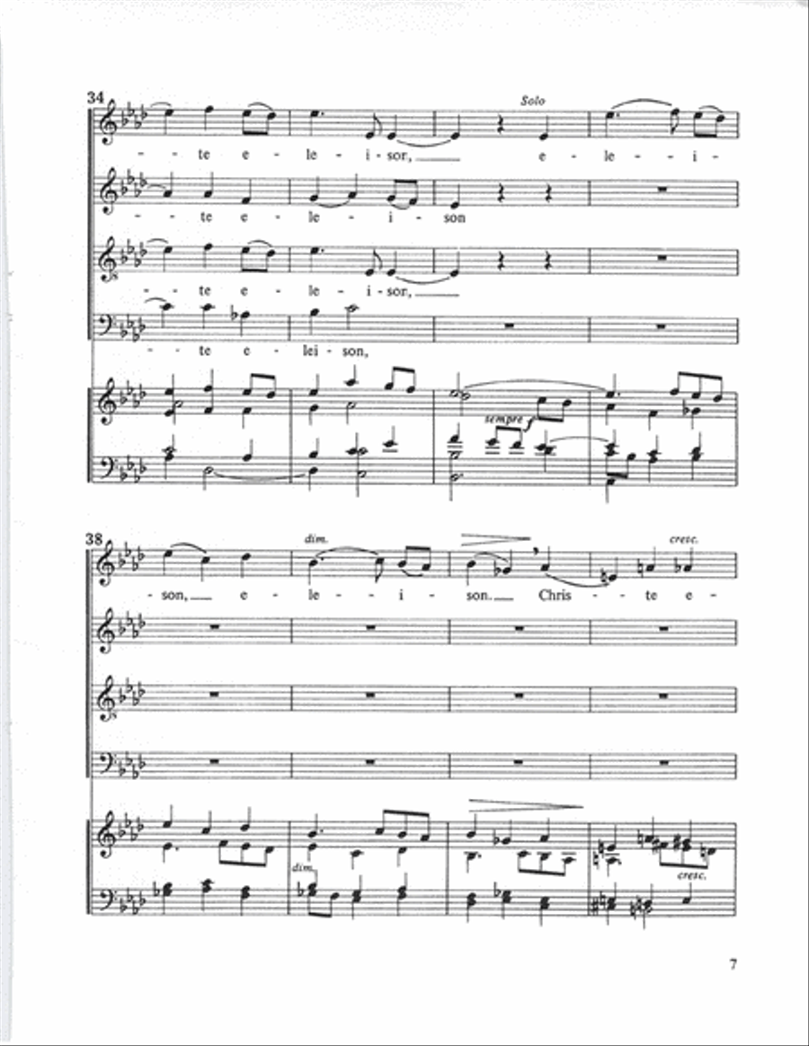 Messe Basse Messe Basse 4-Part scores gallery preview page 6