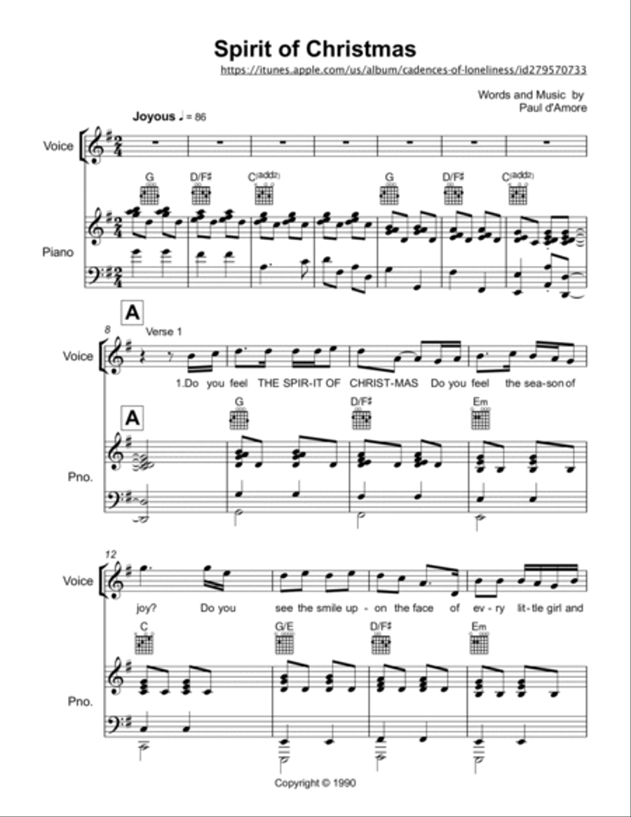Spirit of Christmas Choir scores gallery preview page 2
