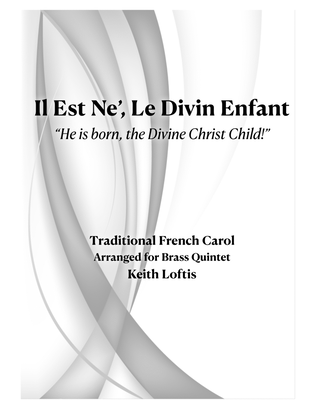 Book cover for Il Est Ne', Le Divin Enfant, "He Is Born, the Divine Christ Child