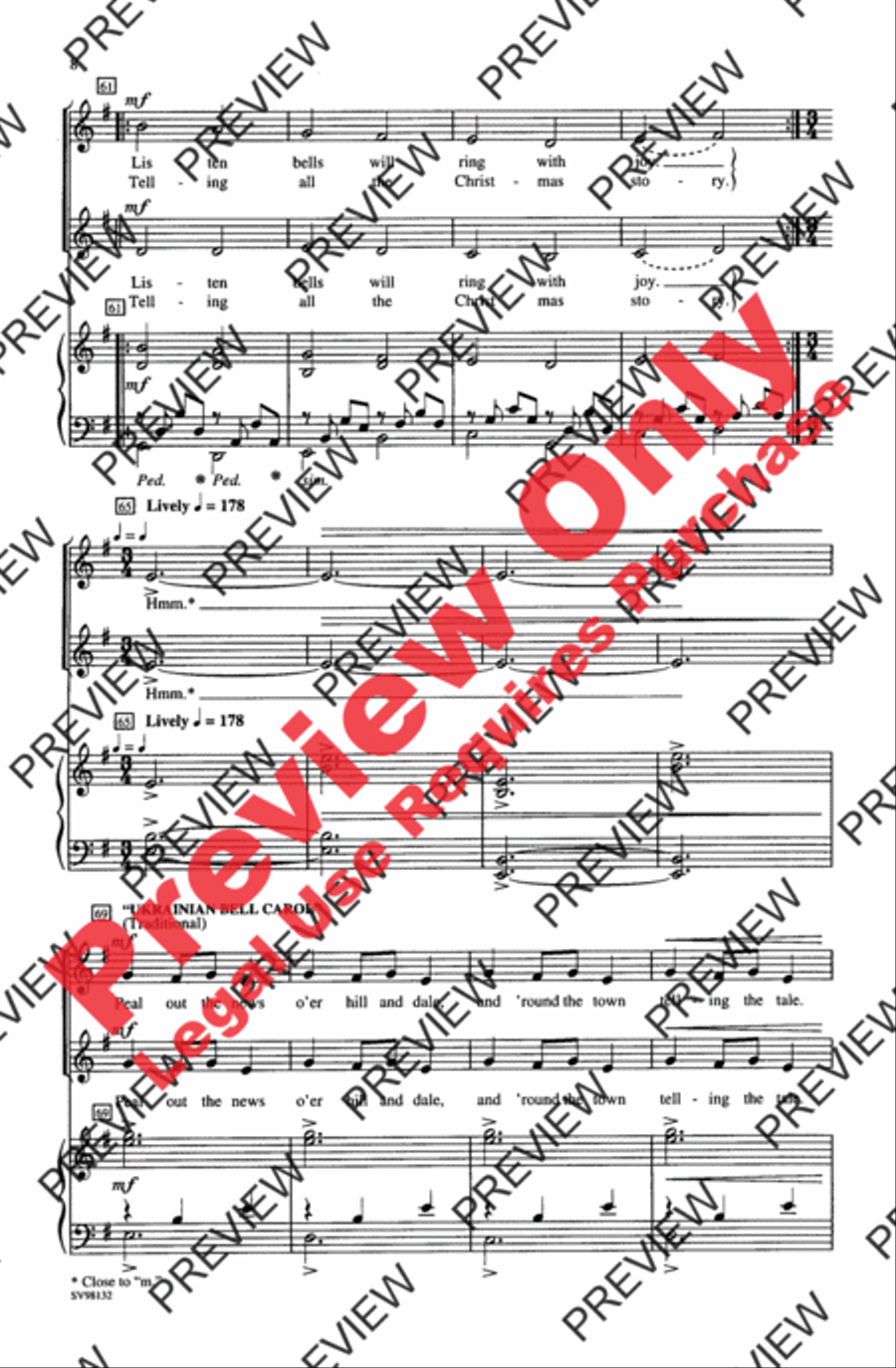 Canon of the Bells Canon of the Bells 2-Part scores gallery preview page 8
