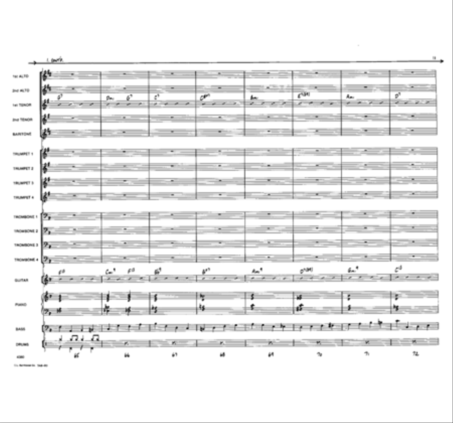 Duke It Out! Jazz Ensemble scores gallery preview page 10
