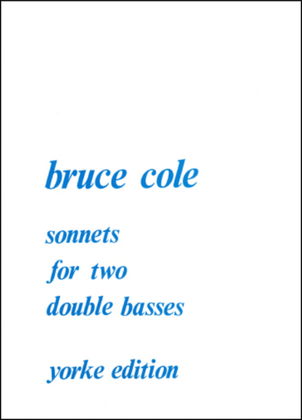 Sonnets For Two Double Basses