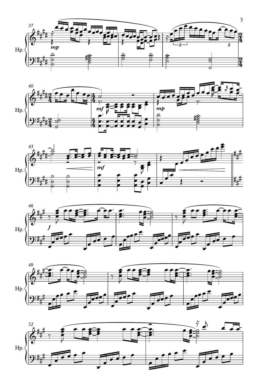 Africa Harp scores gallery preview page 3