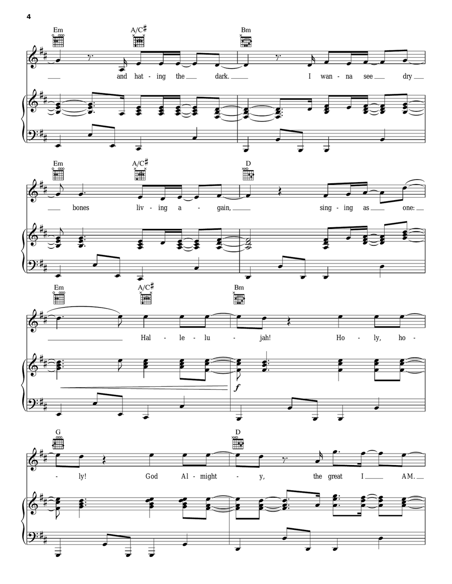Great I Am Great I Am Guitar scores gallery preview page 4