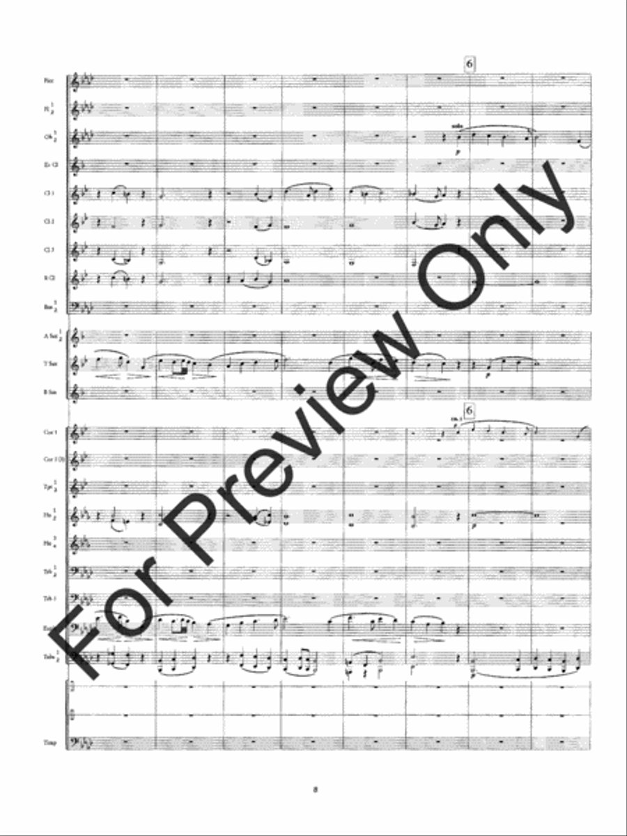 Symphony #3 Slavyanskaya - Full Score