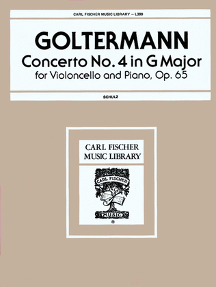 Book cover for Concerto No. 4 in G Major