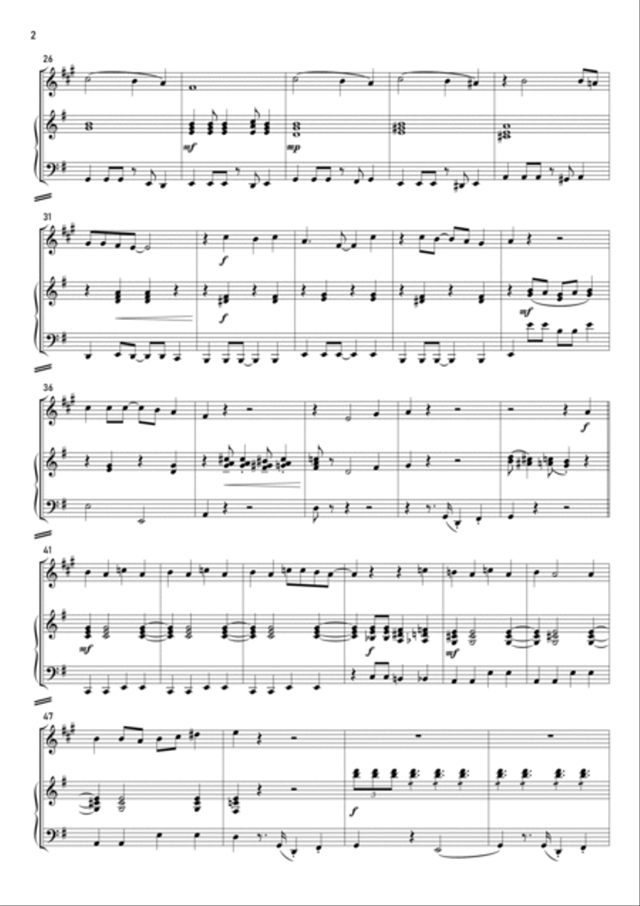 Heat Miser B-Flat Trumpet scores gallery preview page 2