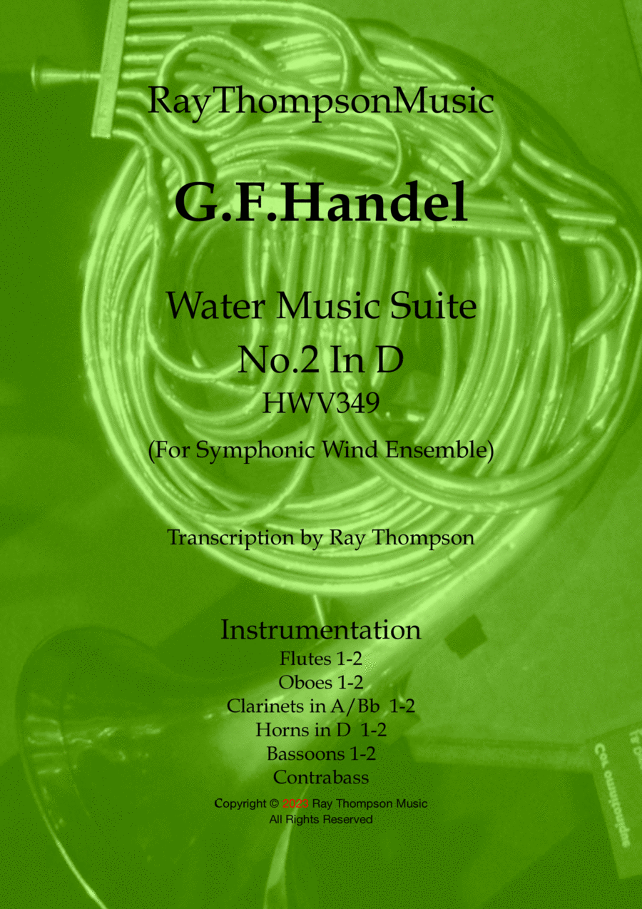 Handel: Suite No.2 in D (HWV349)(Complete) 