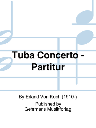 Tuba Concerto - Partitur