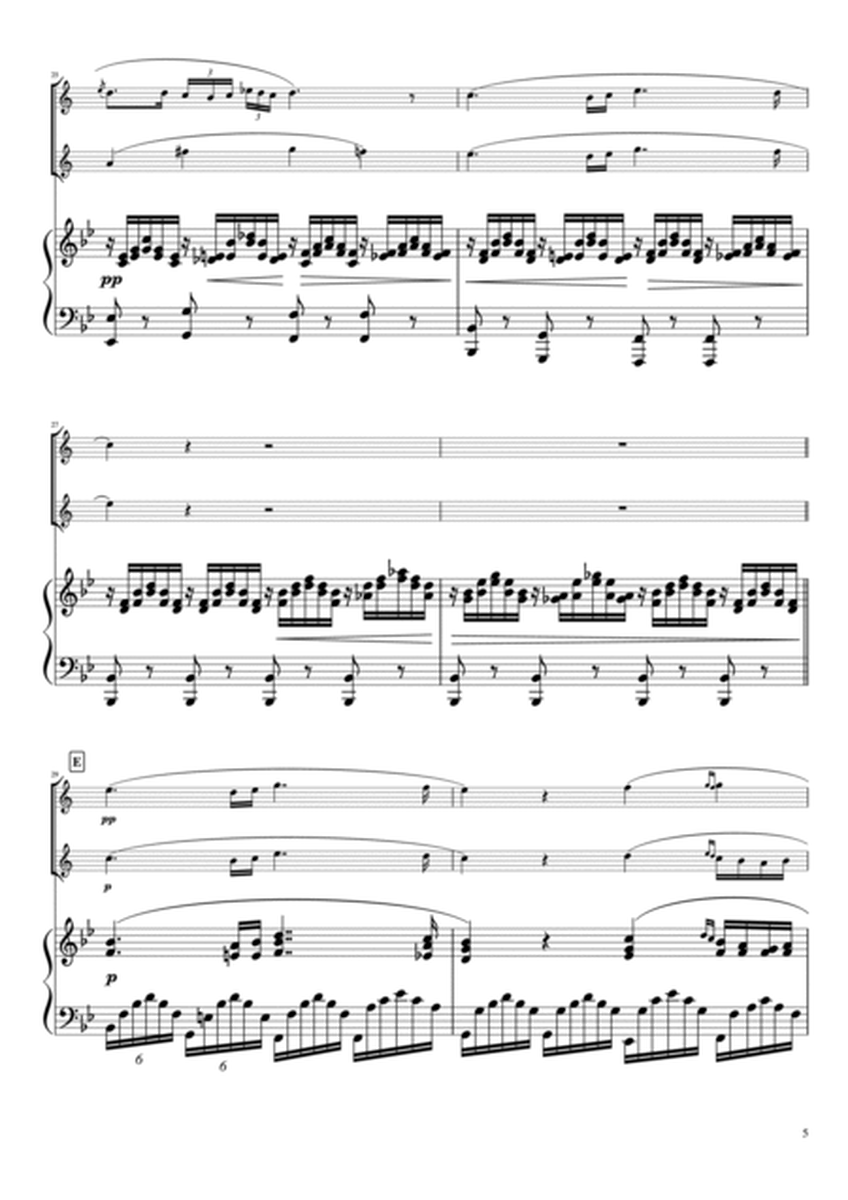 "Ave Maria" (Bdur) Piano Trio / Clarinet Duet