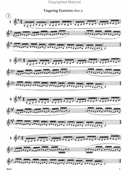 Method For Trumpet - Book 2 (Fingering Exercises And Etudes-Pt. 1)