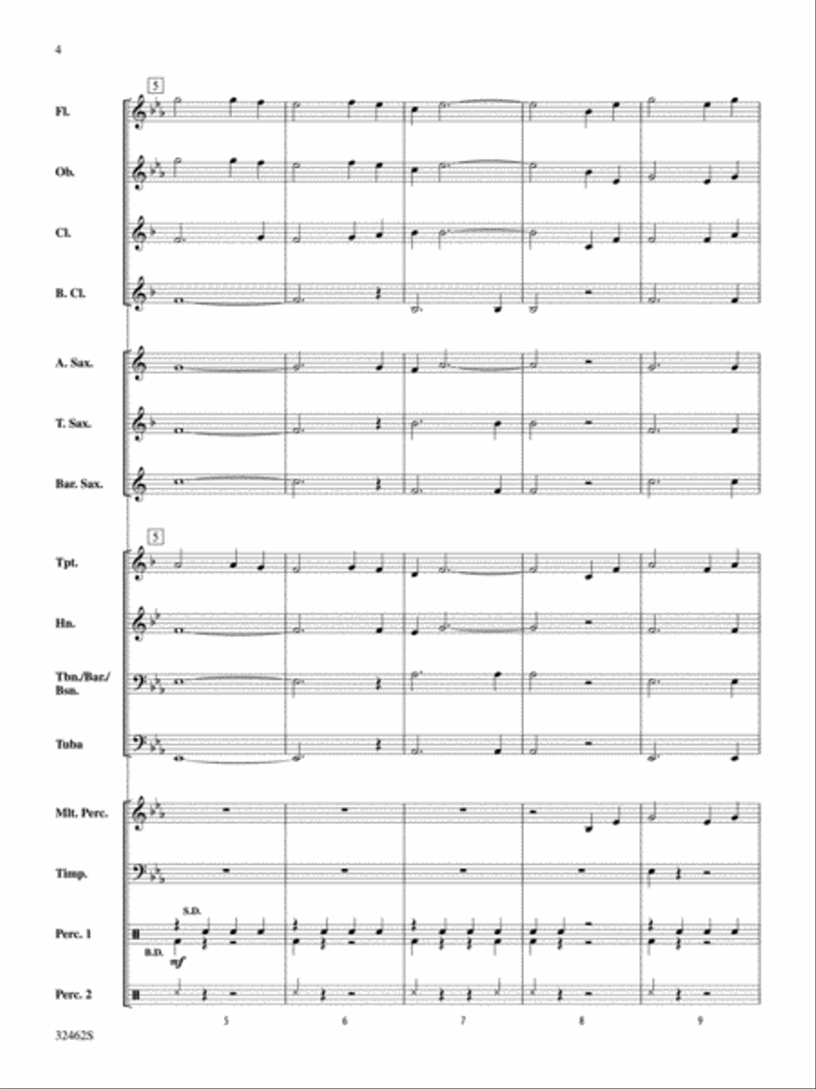 Belwin Beginning Band Kit #6 Concert Band scores gallery preview page 3