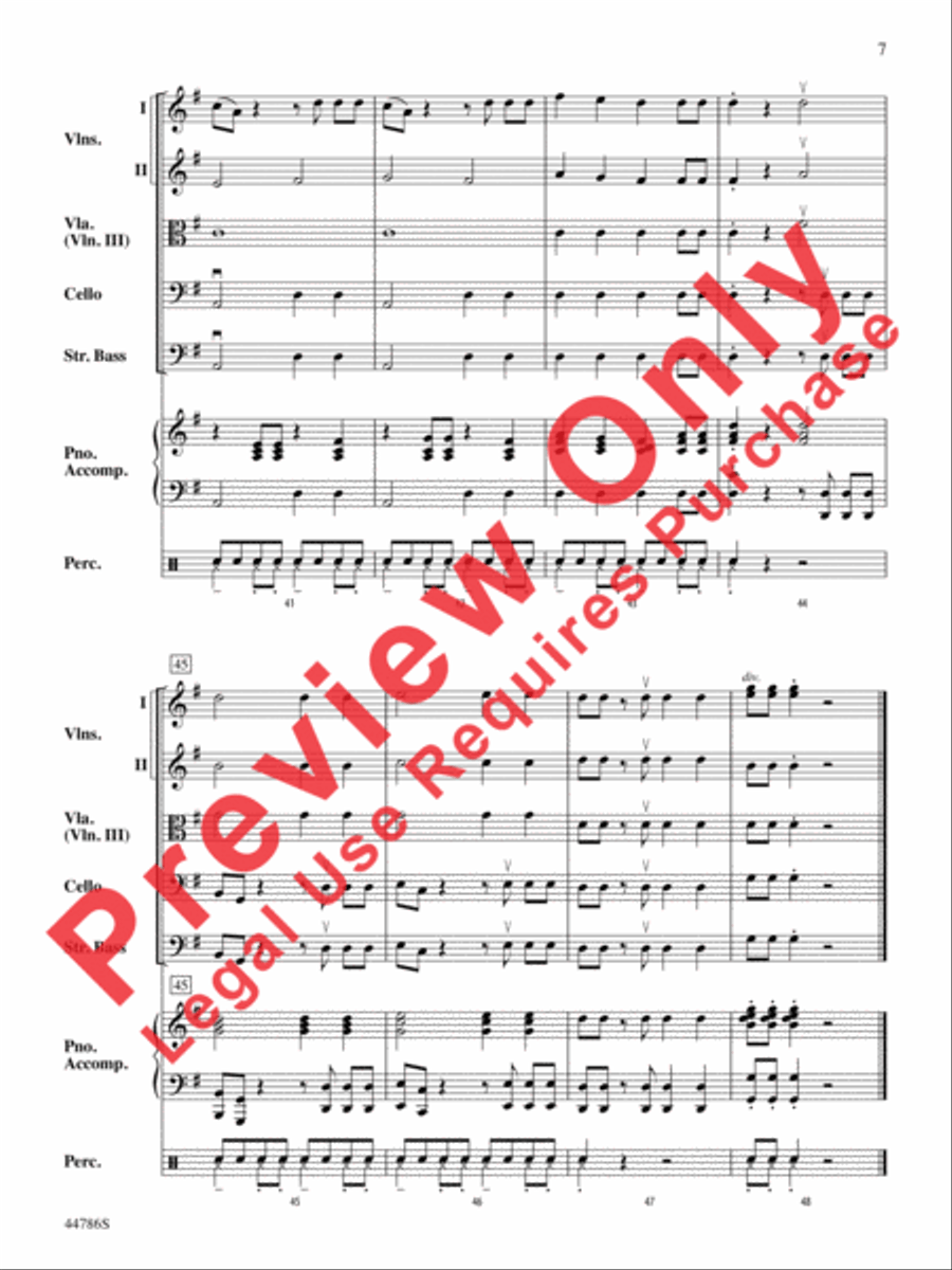 Mama Paquita String Orchestra scores gallery preview page 8