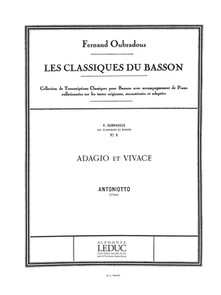 Book cover for Adagio et Vivace