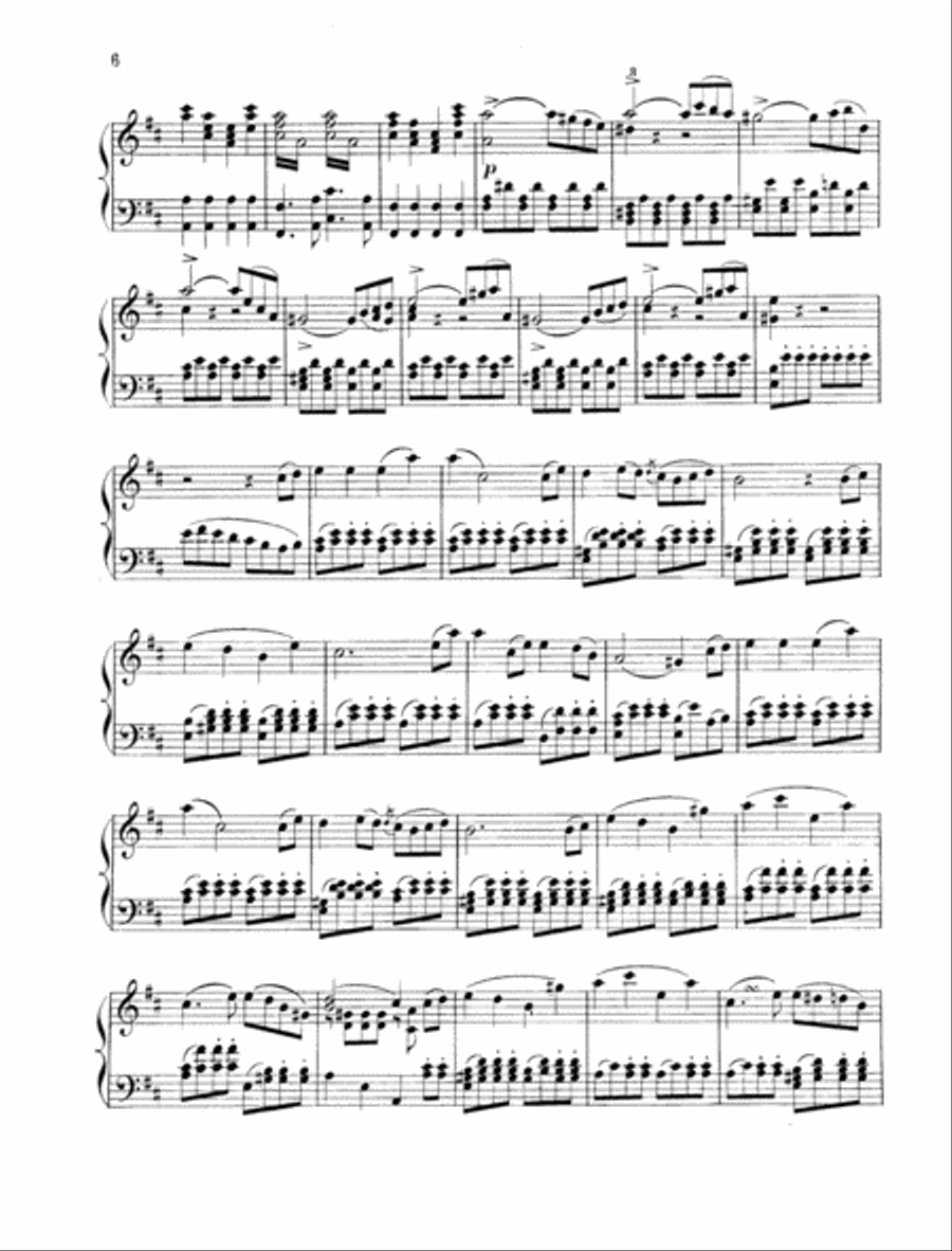 The Caliph of Baghdad The Caliph of Baghdad Piano Solo scores gallery preview page 4