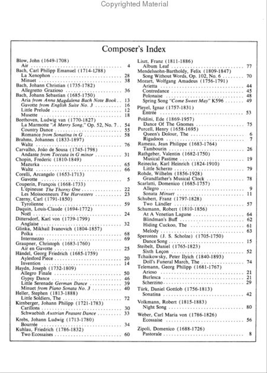 The Joy of Classics Piano Solo scores gallery preview page 3