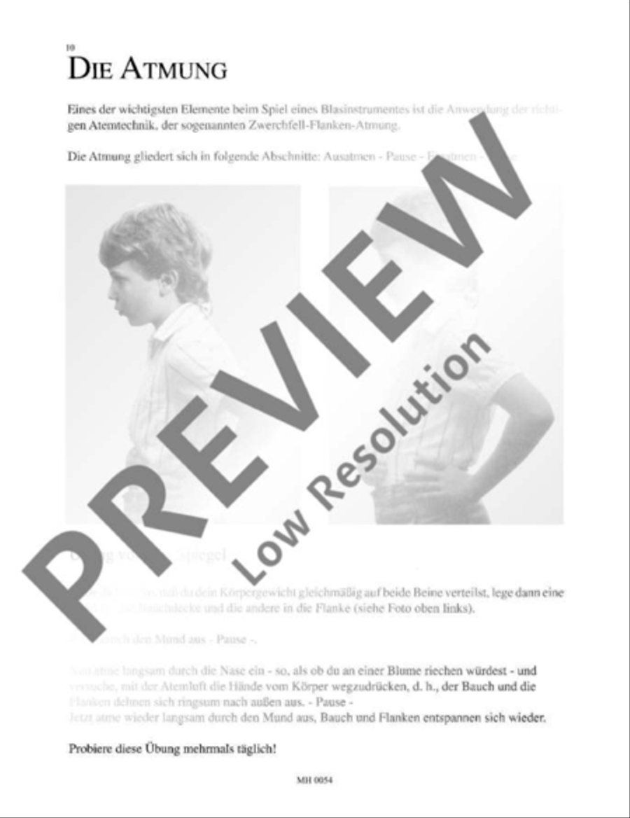 Meine erste Trompetenschule Cornet scores gallery preview page 11