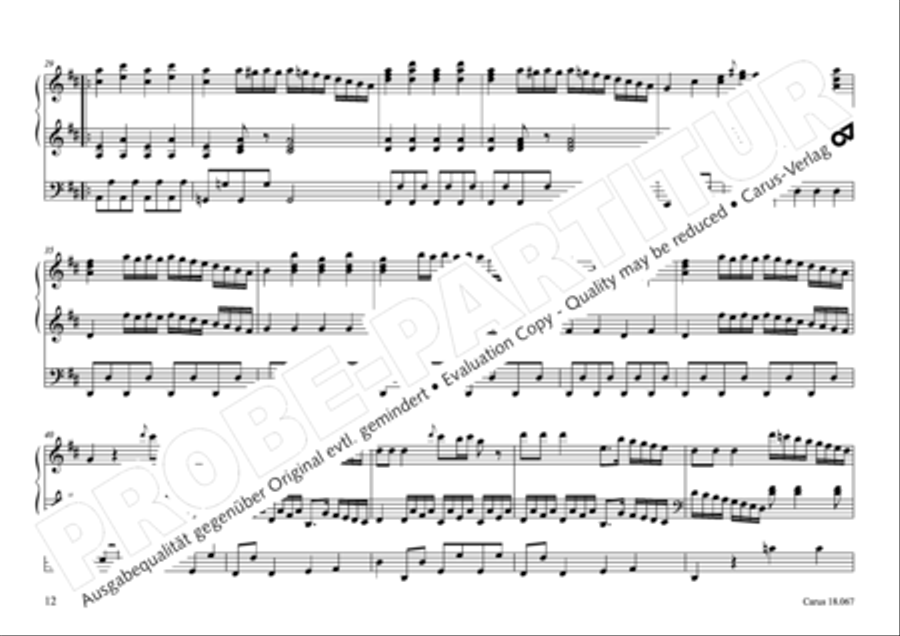 17 Church sonatas Organ Solo scores gallery preview page 13