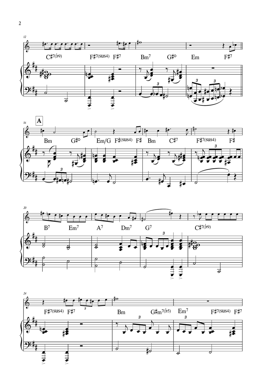 You're A Mean One, Mr. Grinch Piano scores gallery preview page 3