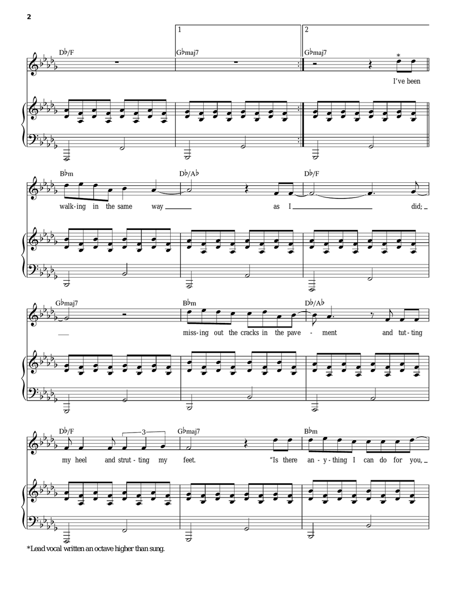 Hometown Glory Voice scores gallery preview page 2