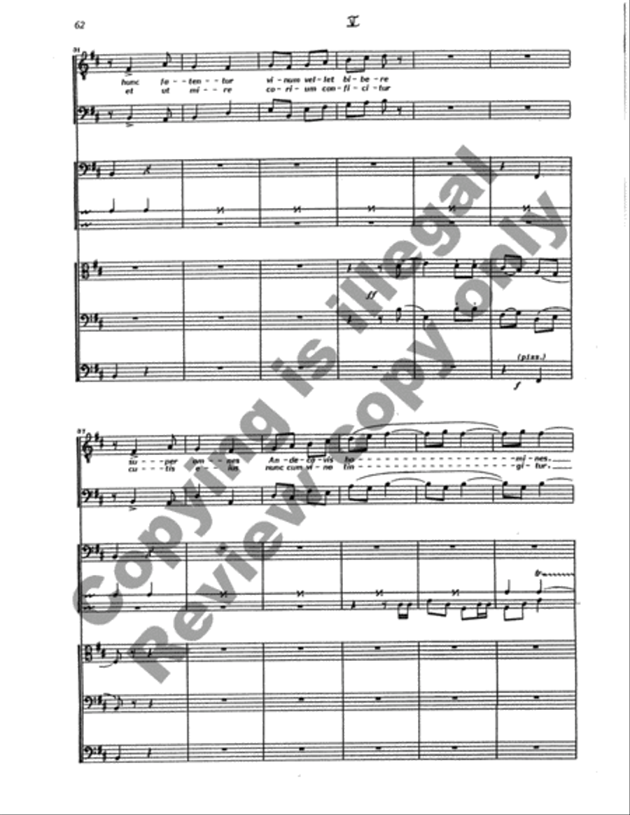 Cantata Rustica (Full/Choral Score) Choir scores gallery preview page 63
