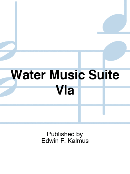 Water Music Suite Vla