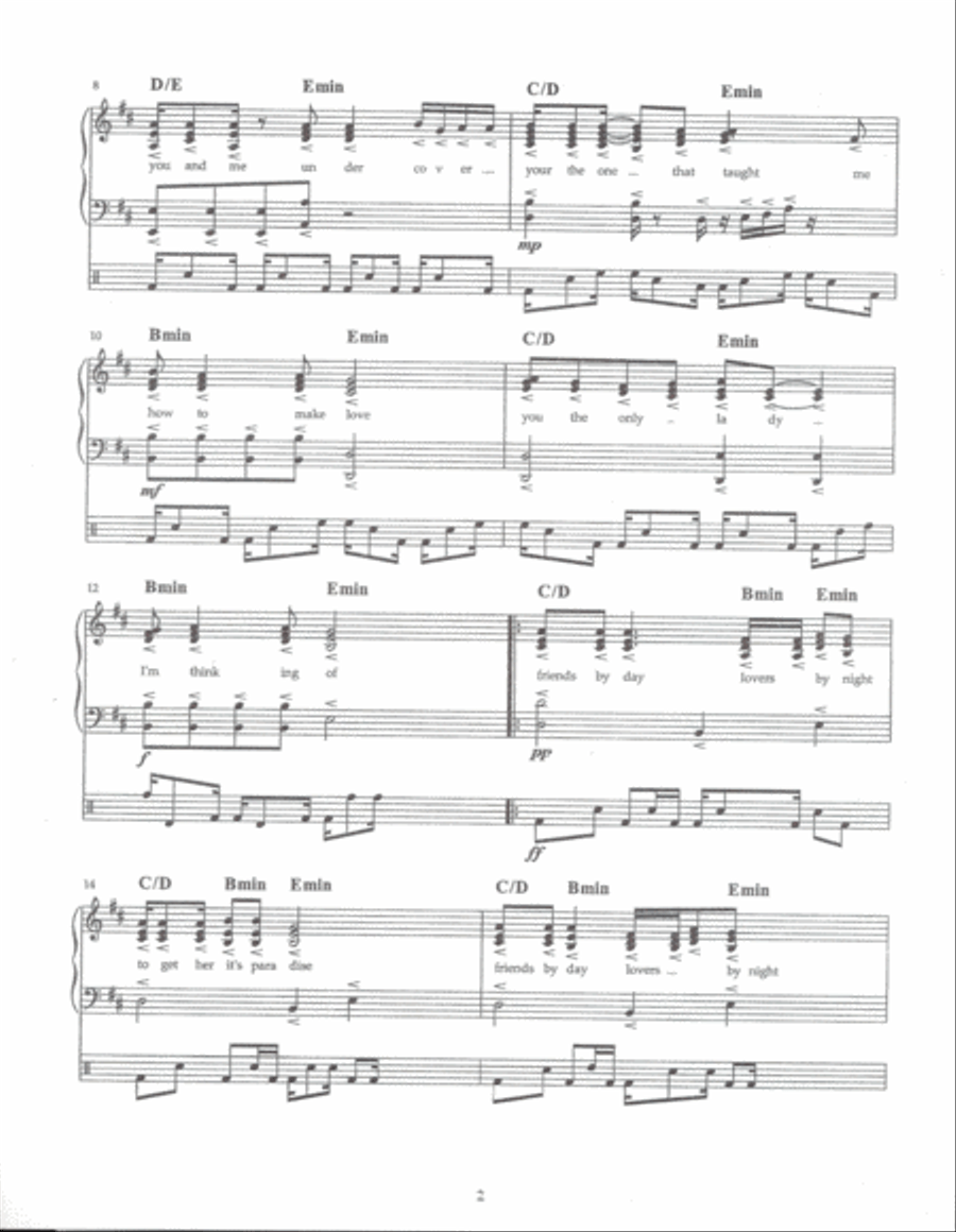 Friends by day Voice scores gallery preview page 3