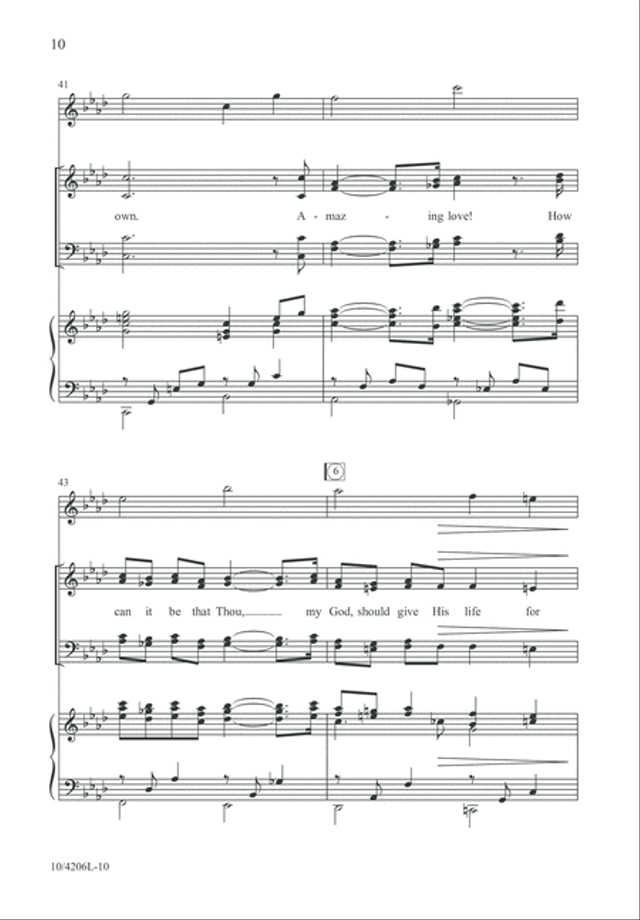 How Can It Be? 4-Part scores gallery preview page 11