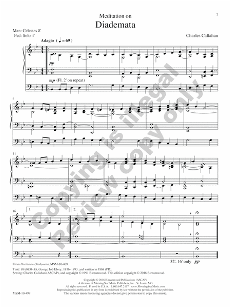 Three in One Three in One Organ scores gallery preview page 5