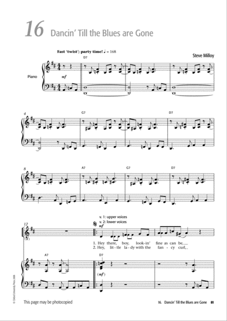 Popular Voiceworks 1 4-Part scores gallery preview page 24