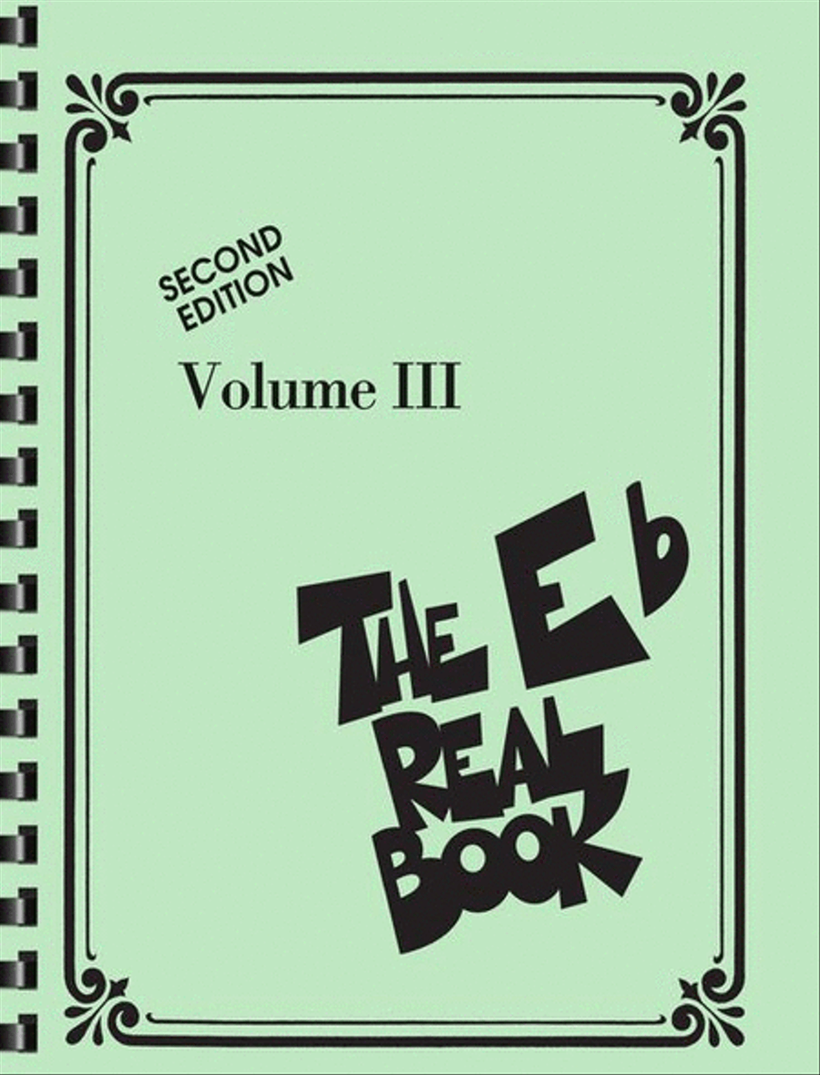 The Real Book – Volume III E-Flat Instrument scores gallery preview page 2