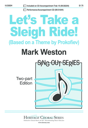 Book cover for Let's Take a Sleigh Ride!